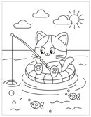 Котики (Милые раскраски), производитель МОЗАИКА kids , ISBN 978-5-43154-695-2, № 2