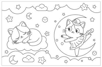 Котики (Милые раскраски), производитель МОЗАИКА kids , ISBN 978-5-43154-695-2№ 3