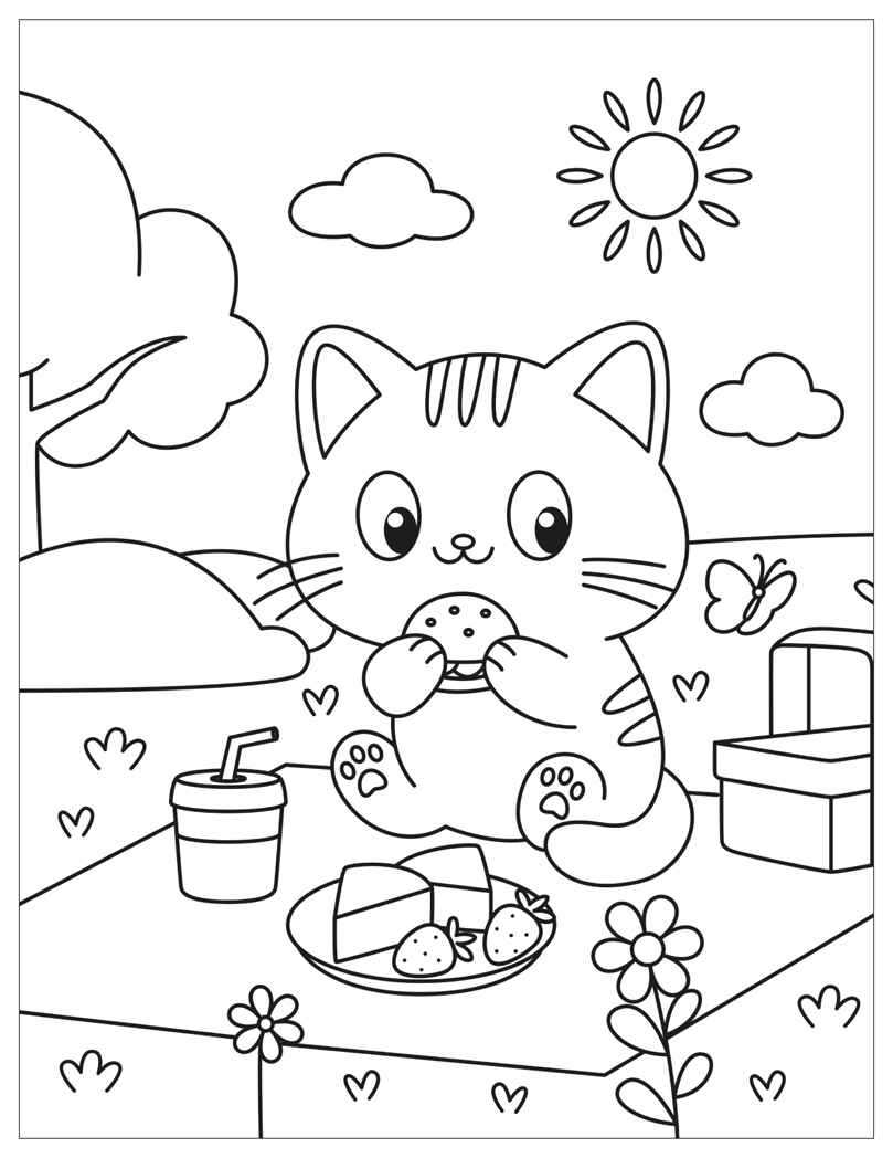 Котики (Милые раскраски), производитель МОЗАИКА kids , ISBN 978-5-43154-695-2, № 4