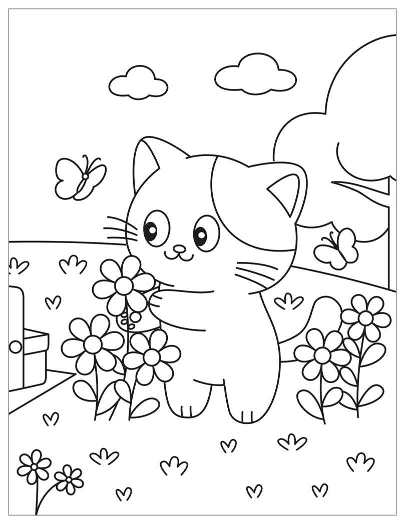 Котики (Милые раскраски), производитель МОЗАИКА kids , ISBN 978-5-43154-695-2, № 5