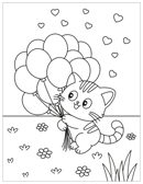 Котики (Милые раскраски), производитель МОЗАИКА kids , ISBN 978-5-43154-695-2, № 7