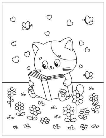 Котики (Милые раскраски), производитель МОЗАИКА kids , ISBN 978-5-43154-695-2№ 8