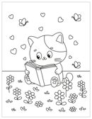 Котики (Милые раскраски), производитель МОЗАИКА kids , ISBN 978-5-43154-695-2, № 8