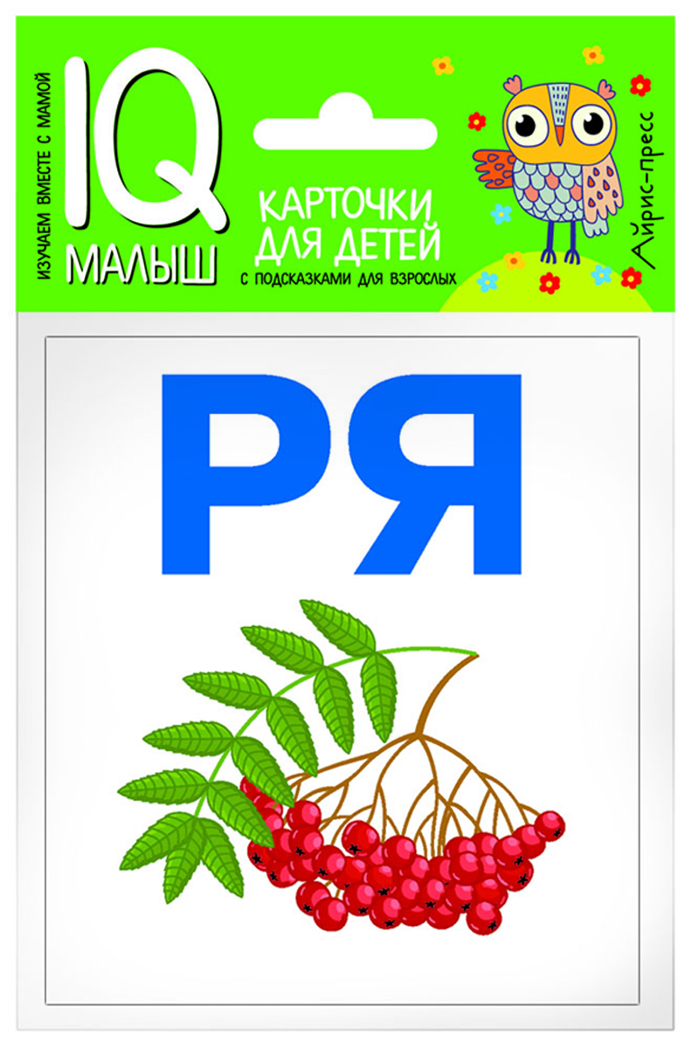 Умный малыш. Читаем слоги мягко. Набор карточек для детей. IQ малыш, производитель Айрис-пресс , ISBN 978-5-81126-474-2, № 1