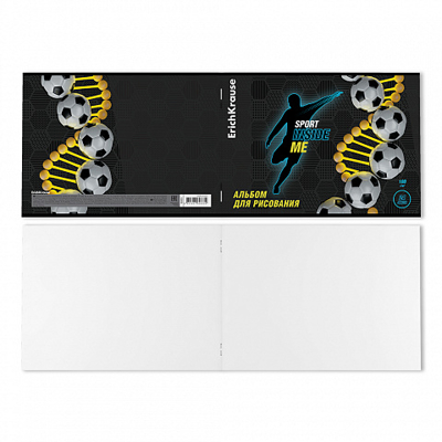 Альбом для рисования на скобе Sport DNA, А4, 24 листа, арт. 62633, производитель ErichKrause® (Эрих Краузе), ISBN 460-1-92162-633-9№ 3