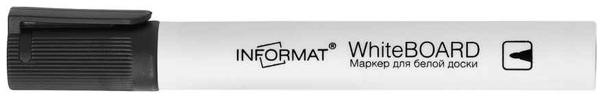 Маркер  для белых досок inФормат Board круглый, 3 мм черный, арт.WRR03K, производитель ФАРМ, ISBN 460-2-72303-620-3, № 2