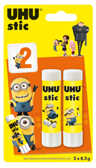 Клей-карандаш Uhu Stic Smurf 8,2 Г 2шт. в блистере, производитель UHU, ISBN 402-6-70050-182-7, № 1