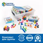 Занимательная математика с кубиками: соединяй и считай, арт. MZS0063, производитель Learning Resources, ISBN 200-7-36723-146-5, № 1