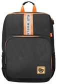 Рюкзак Schoolformat Black one, модель АНТИГРАВИТАЦИЯ, мягкий каркас, односекционный, 14 л, для мальчиков, арт. РЮКМАШ-Ч, производитель ФАРМ, ISBN 460-2-72315-372-6, № 1