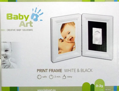 Baby Art. Рамочка двойная (белая), производитель Dorel Juvenile, ISBN 322-0-66016-826-2, № 1