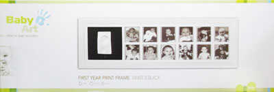 Baby Art. Рамочка &quot;Первый год&quot; (белая), производитель Dorel Juvenile, ISBN 322-0-66016-918-4№ 1