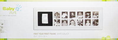 Baby Art. Рамочка &quot;Первый год&quot; (белая), производитель Dorel Juvenile, ISBN 322-0-66016-918-4, № 1