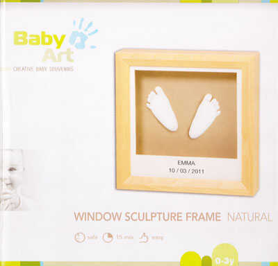 Baby Art. Рамочка с объемными слепками (дерево), производитель Dorel Juvenile, ISBN 322-0-66016-922-1№ 1