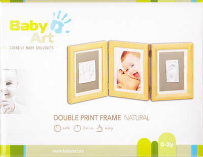 Baby Art.  Рамочка тройная (деревянная), производитель Dorel Juvenile, ISBN 322-0-66016-865-1№ 1