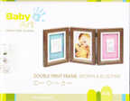 Baby Art.  Рамочка тройная (шоколад), производитель Dorel Juvenile, ISBN 322-0-66016-866-8, № 1