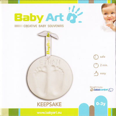 Baby Art. Подарок на память с отпечатком, производитель Dorel Juvenile, ISBN 542-5-01985-022-7, № 1