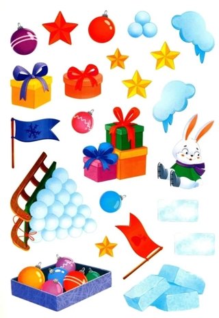 Зима в лесу: книжка с наклейками., производитель «Феникс-Премьер», ISBN 978-5-22245-878-5№ 7