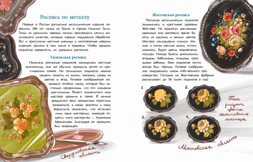Народные художественные промыслы. Сказочное богатство России, производитель Настя и Никита , ISBN 978-5-90795-381-9, № 7