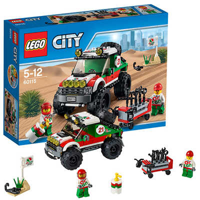 LEGO City 60115 Внедорожник 4x4, производитель LEGO (ЛЕГО), ISBN 570-2-01559-406-6№ 1