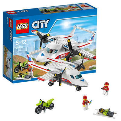 LEGO City 60116 Самолет скорой помощи, производитель LEGO (ЛЕГО), ISBN 570-2-01559-477-6№ 1