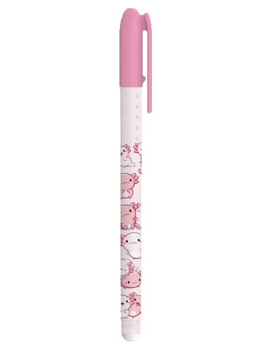 Ручка гелевая стираемая Axolot Medium Soft 0,5 мм синий, арт. LXKEPMS-AX, производитель ФАРМ, ISBN 460-2-72319-722-5, № 1