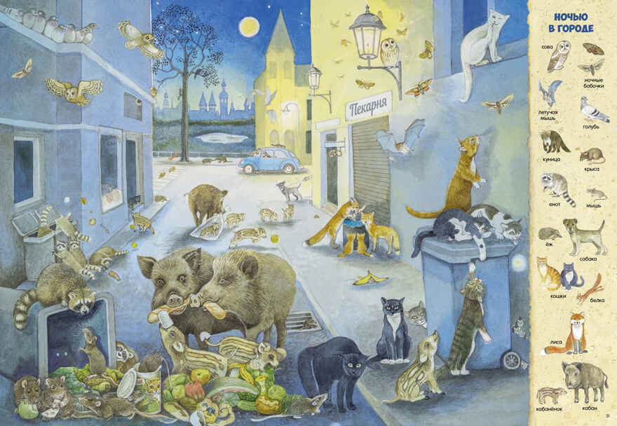 Найди и покажи. 1000 животных, производитель Клевер (Clever) , ISBN 978-5-00252-198-2, № 3