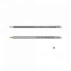 Чернографитный трехгранный карандаш с ластиком MEGAPOLIS HB , арт. 43581, производитель ErichKrause® (Эрих Краузе), ISBN 404-1-48543-581-5, № 2