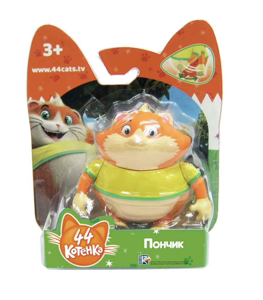 Фигурка Пончик (7,5см), арт. 34124, производитель TOY PLUS (FAR EAST) LIMITED, ISBN 489-4-38634-124-8, № 1