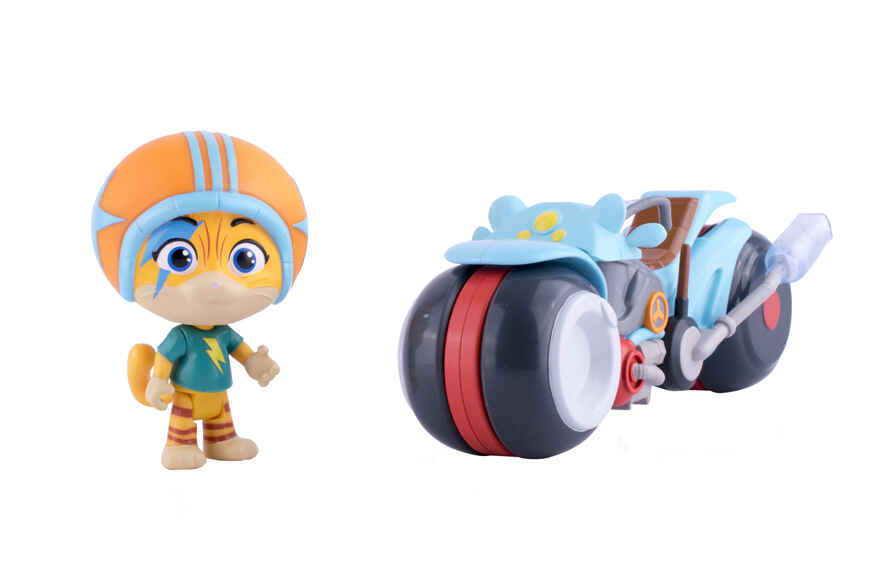 Игровой набор с фигуркой Лампо и мотоциклом, арт. 34151, производитель TOY PLUS (FAR EAST) LIMITED, ISBN 489-4-38634-151-4, № 2