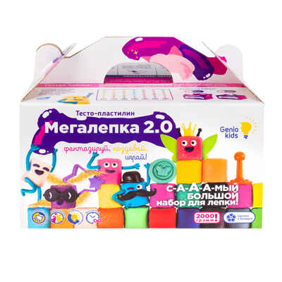 Набор для детской лепки Мегалепка 2.0, арт. TA2010, производитель Dream Makers (Дрим Мейкерс), ISBN 481-4-72301-055-2№ 4