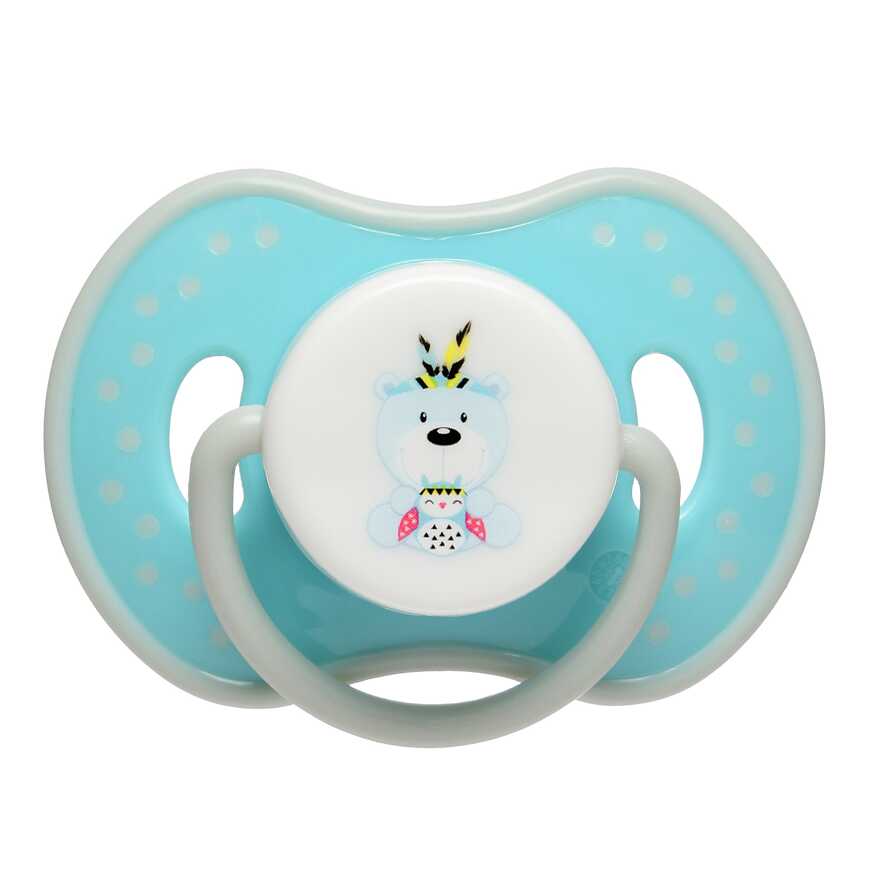 Пустышки Uviton в футляре симметричные Набор 2 шт 6-12 мес. МИШКА Арт 0230/02, производитель Uviton, ISBN 465-7-78025-048-2, № 6