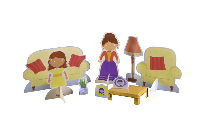 Веселая семейка. 3D-театр, производитель Робинс , ISBN 978-5-43660-290-5, № 3