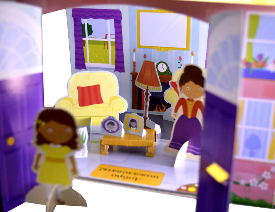 Веселая семейка. 3D-театр, производитель Робинс , ISBN 978-5-43660-290-5, № 6