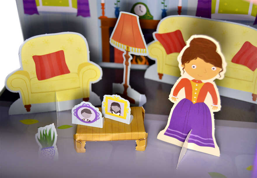 Веселая семейка. 3D-театр, производитель Робинс , ISBN 978-5-43660-290-5, № 7