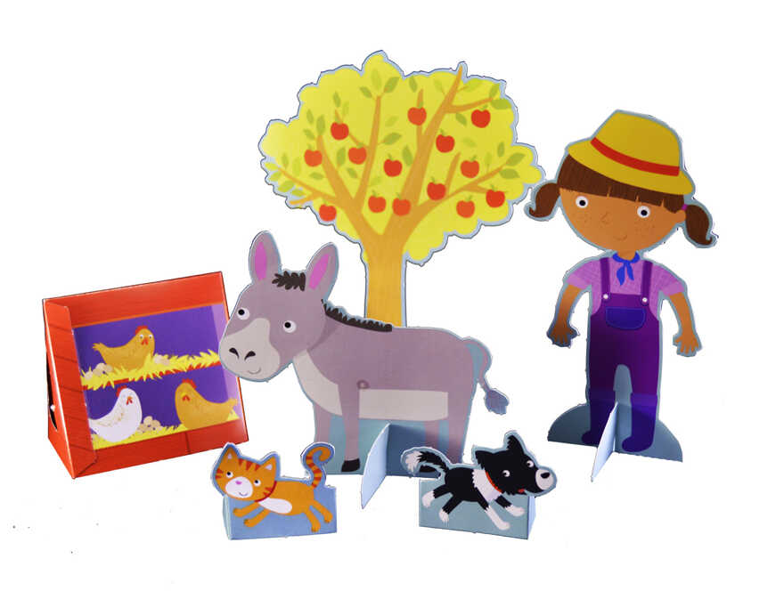 Фермы. 3D-театр, производитель Робинс , ISBN 978-5-43660-288-2, № 3