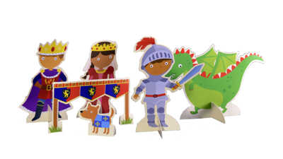 Рыцарский замок. 3D-театр, производитель Робинс , ISBN 978-5-43660-287-5№ 5