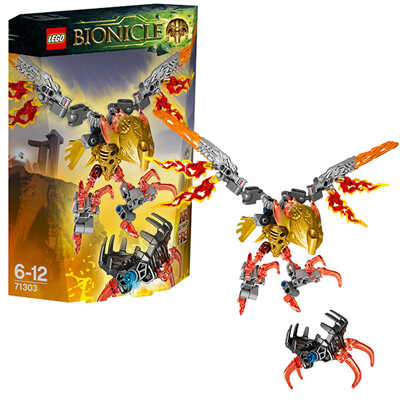 LEGO Bionicle 71303 Икир, Тотемное животное Огня, производитель LEGO (ЛЕГО), ISBN 570-2-01559-425-7№ 1