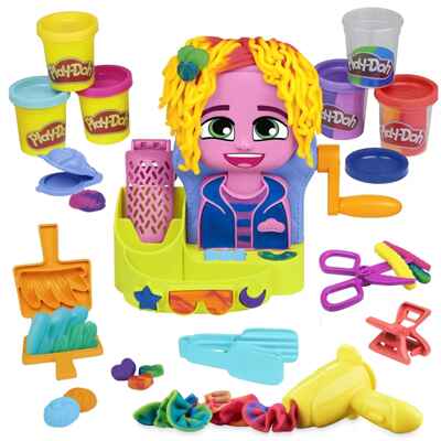 Набор с массой для лепки PLAY-DOH &quot;Парикмахерская&quot;, арт. F88075L0, производитель Hasbro (Хасбро), ISBN 501-0-99620-098-3№ 2