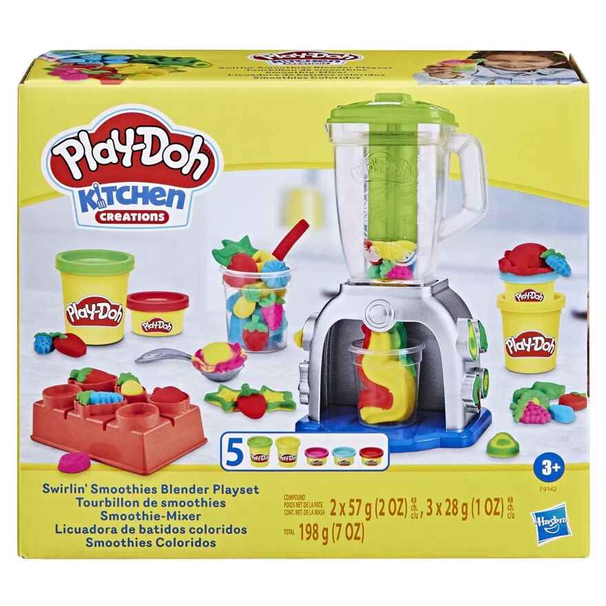 Набор с массой для лепки PLAY-DOH &quot;Блендер для смузи&quot;, арт. F91425L0, производитель Hasbro (Хасбро), ISBN 501-0-99621-655-7, № 2