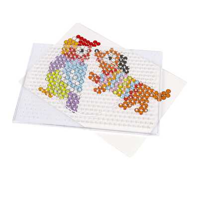 Термомозаика фигурки Питомцы, 2 фигурки-брелока, арт. ВВ5718, производитель Bondibon (Бондибон), ISBN 489-5-13605-995-6№ 3