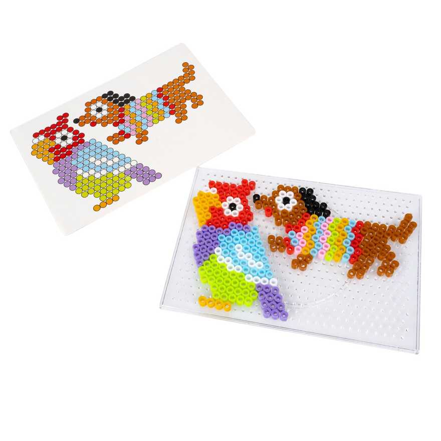 Термомозаика фигурки Питомцы, 2 фигурки-брелока, арт. ВВ5718, производитель Bondibon (Бондибон), ISBN 489-5-13605-995-6, № 6