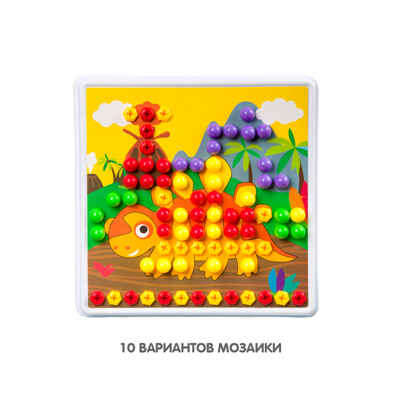 Мозаика для малышей Bondibon, Волшебные винтики, арт. ВВ3743-1, производитель Bondibon (Бондибон), ISBN 489-5-13604-514-0№ 5