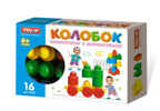 Конструктор &quot;Колобок&quot; (16дет.), производитель Стеллар, ISBN 460-7-03827-253-7, № 1