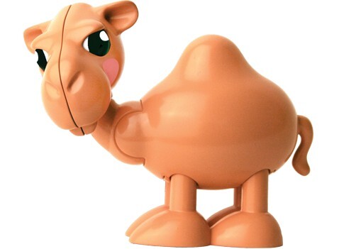TOLO FF Фигурка Верблюд, производитель Tolo Toys, ISBN 001-9-28786-577-6, № 1