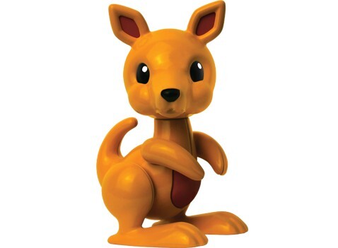 TOLO FF Фигурка Кенгуру, производитель Tolo Toys, ISBN 001-9-28786-605-6, № 1