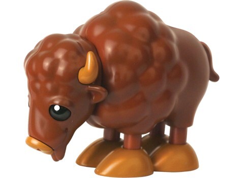 TOLO FF Фигурка Бизон, производитель Tolo Toys, ISBN 001-9-28786-611-7, № 1