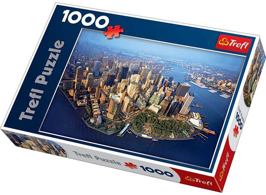 Пазлы Trefl Нью-Йорк, 1000 деталей, производитель Trefl (Трефл), ISBN 590-0-51110-222-2, № 1