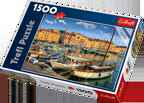Пазлы Trefl Старый порт в Сен-Тропе, 1500 деталей, производитель Trefl (Трефл), ISBN 590-0-51126-130-1, № 1