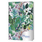 Блокнот голограмма Flower Notes (синий), производитель Контэнт, ISBN 978-5-00141-023-2, № 1