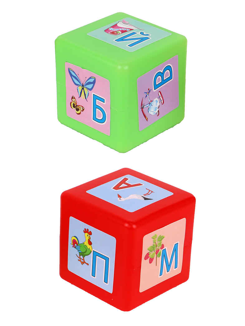 Кубики выдувные с картинками. 9 шт. Азбука, арт. К09-0823, производитель Рыжий кот, ISBN 466-5-29540-823-6, № 2